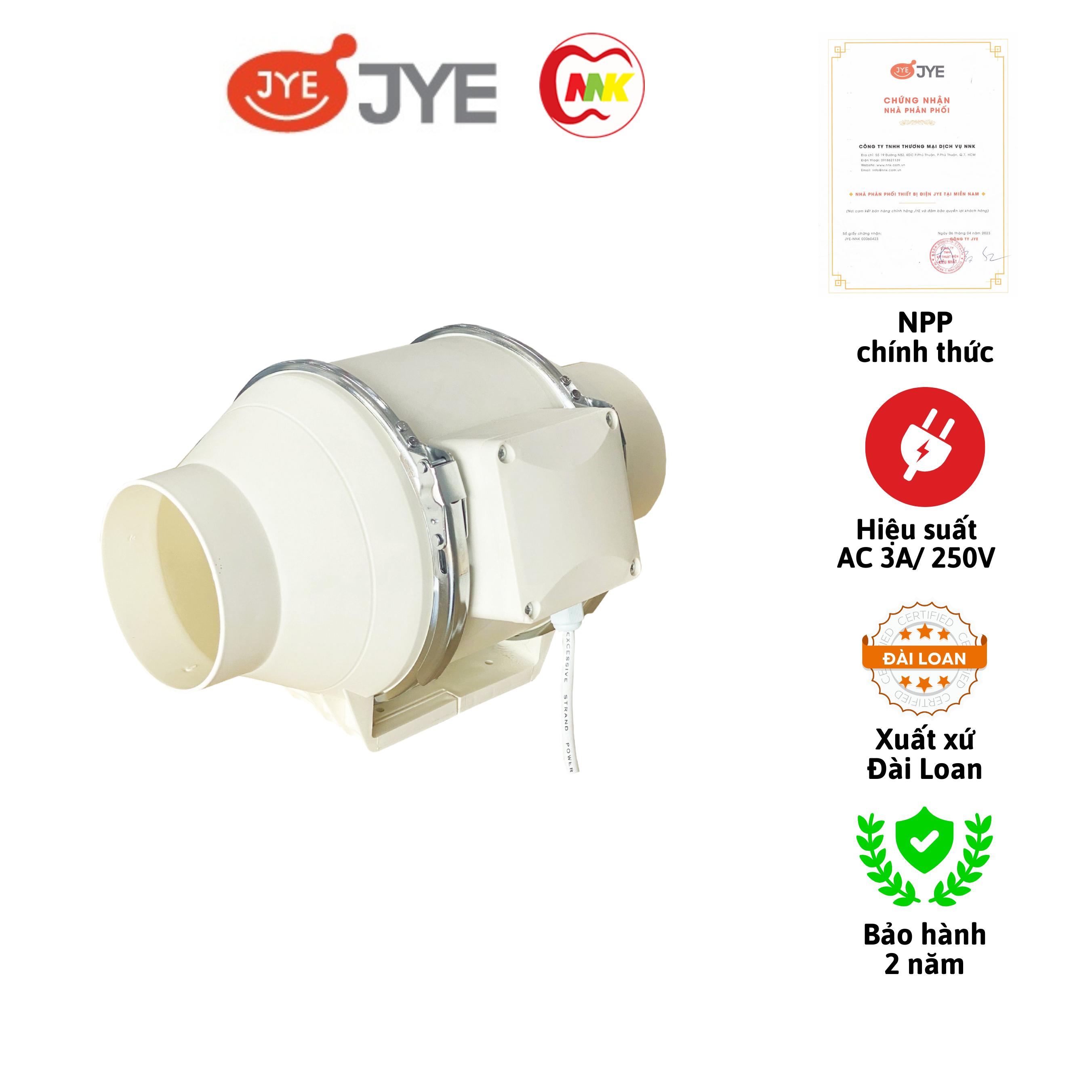 Quạt hướng trục Đài Loan JY-100TP-C JY-150TP-C 60W-65W - Bảo Hành 24 Tháng - Hàng Chính Hãng