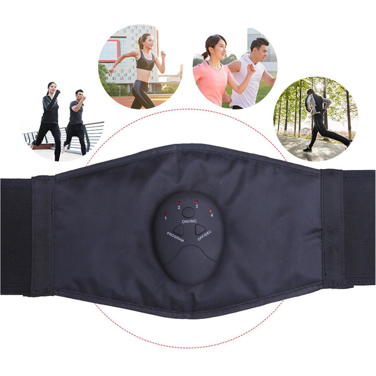 Rung Cơ Bụng Máy Bay Huấn Luyện Cơ Thể Giảm Béo ABS Máy Massage Bụng Máy Kích Thích Thắt Lưng Hỗ Trợ Đốt Cháy Mỡ Giảm Cân