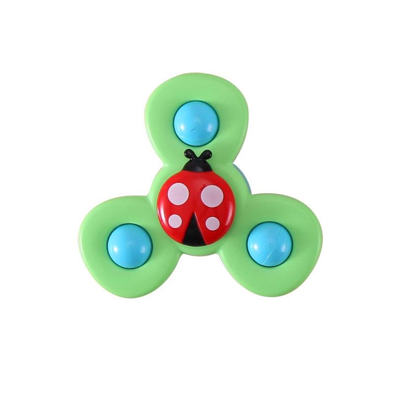 Đồ chơi con quay spinner vui nhộn cho bé, con quay spinner họa tiết hình côn trùng dễ thương