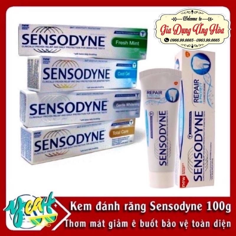 Kem đánh Răng Sensodyne 100g Thơm Mát Giảm Ê Buốt Bảo Vệ Toàn Diện