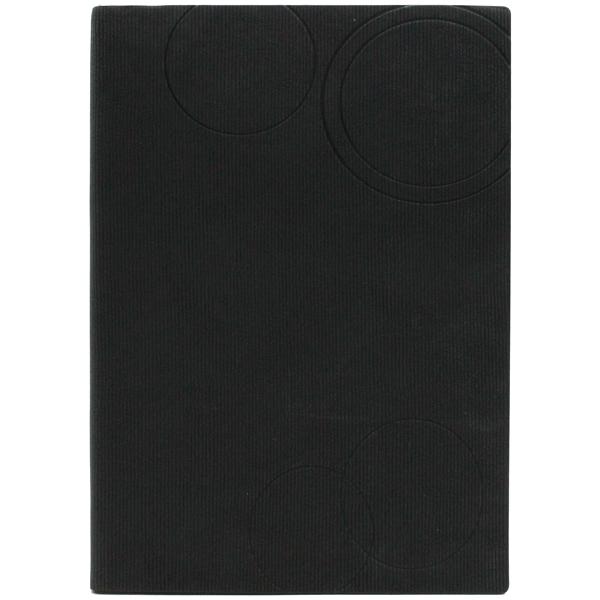 Sổ Bìa Da Kẻ Ngang Có Chấm 200 Trang 80gsm - The Sun ST 03-23 - Màu Đen