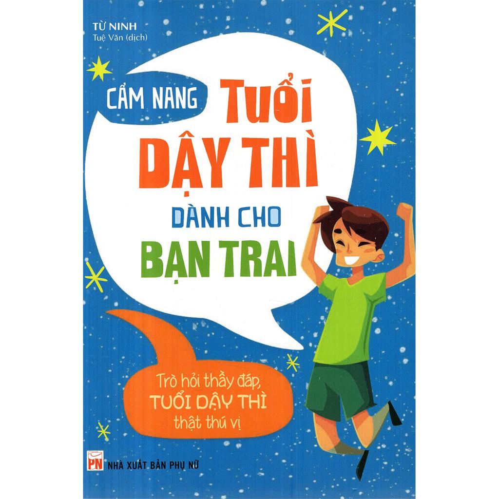 Sách - Cẩm Nang Dậy Thì Dành Cho Bạn Trai