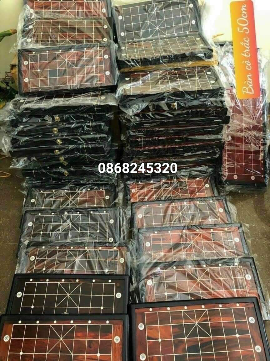 Bàn cờ tướng bằng gỗ trắc kt 50×52×3cm