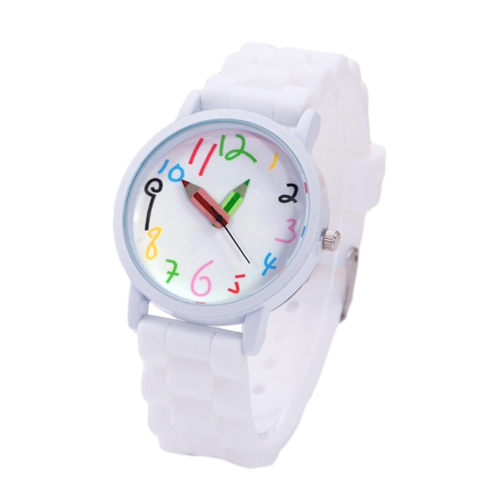 Children Silicone Watch Women Wristwatch for Backpacking Travel Camping