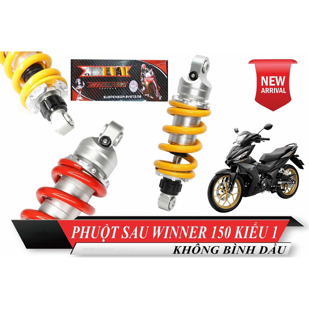 Phuộc Không Bình Dầu Gắn Exciter, Winner, Sonic, Raider, Satria Fi