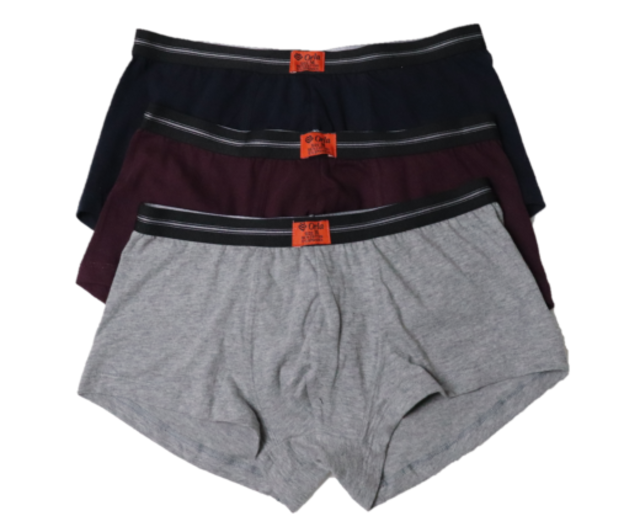 Combo 3 Quần Lót Cotton Nam Boxer  Thông Hơi Thoáng Mát Co Giãn Hàng Cao Cấp QBX