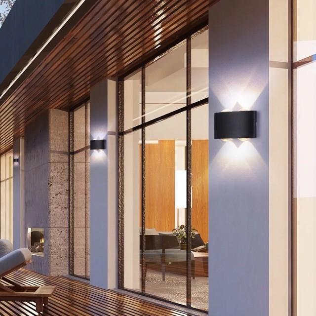 Đèn Treo Tường - Đèn Tường 2 đầu 6w chống nước TN188 - Decor lighting