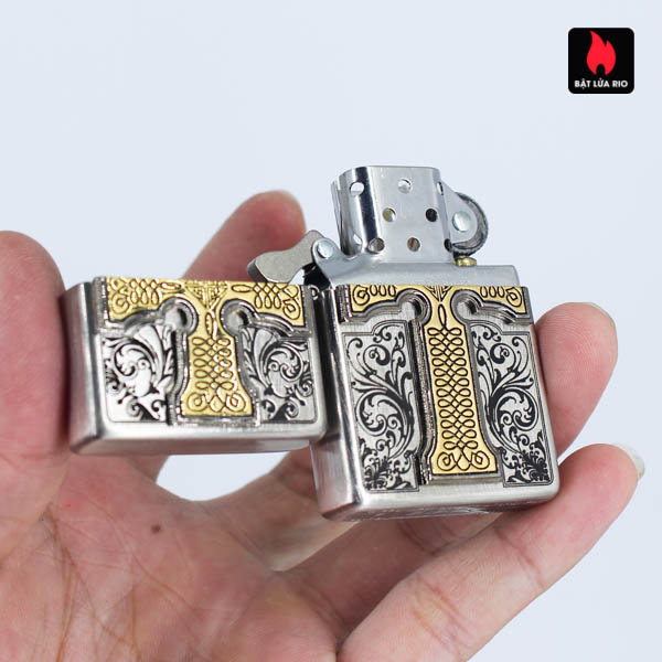 Bật Lửa Zippo Asia Za-1-59C – Lacke Bạc