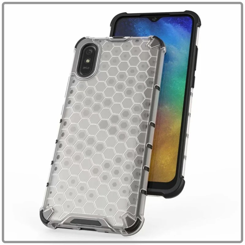 Ốp lưng cho Xiaomi Redmi 9A trong màu Tổ Ong chống sốc