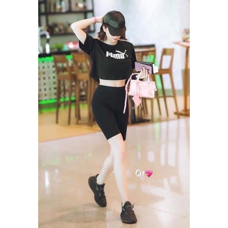 ️️Quần Thun Ngố Lửng Nâng Mông Bigsize Quần legging nữ