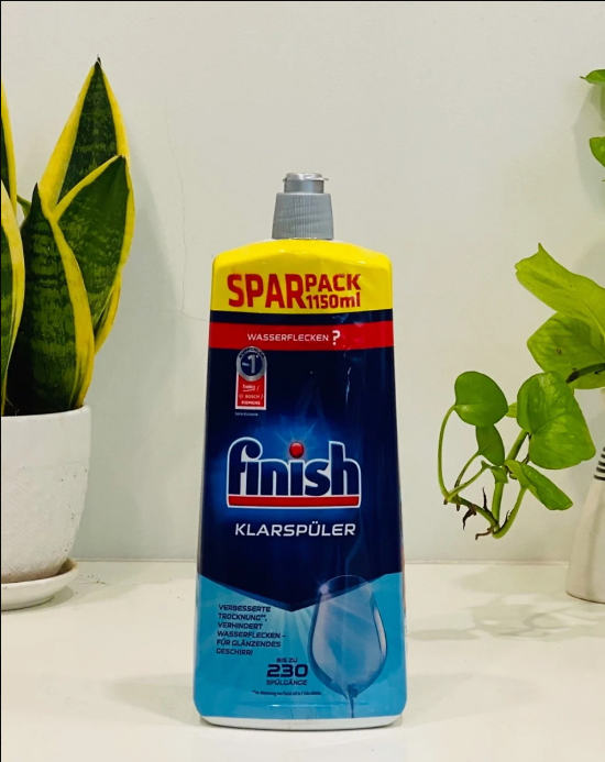 Nước trợ xả rửa chén Finish 1150ml
