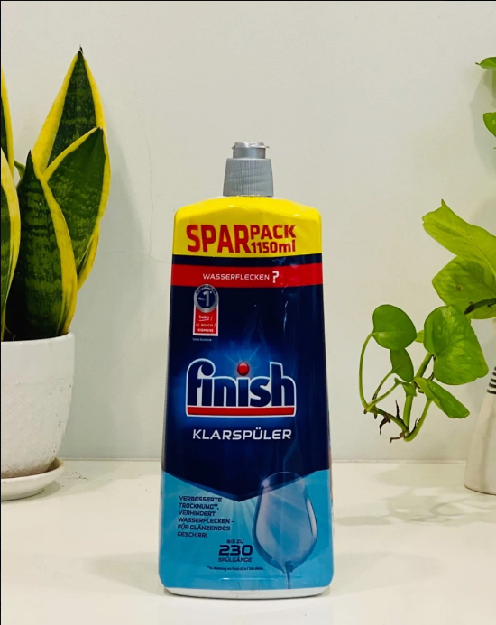 Nước trợ xả rửa chén Finish 1150ml (Nk Đức )