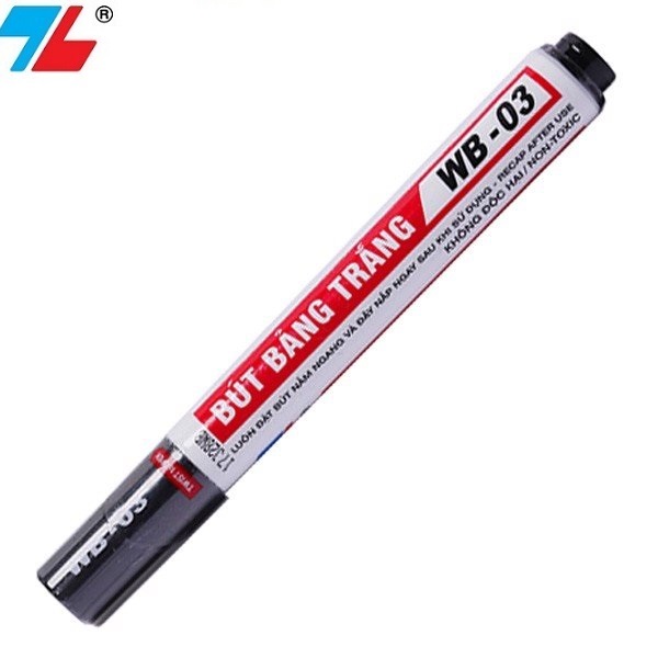Hộp 10 cây bút lông bảng to Thiên Long; WB-03 mực đen