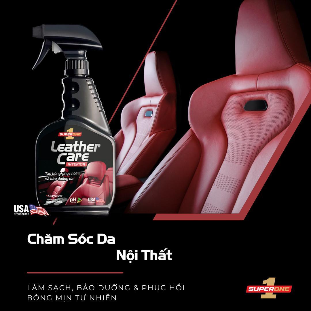 Dung Dịch Chăm Sóc Da Nội Thất SUPERONE Leather Care - Interior SOUTHWALL A102