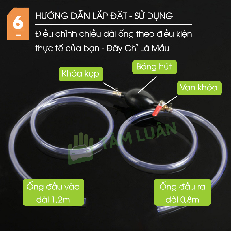 Dụng cụ bơm hút chất lỏng đa năng  TÂM LUÂN Chổi lau tẩm dầu - Hàng chính hãng