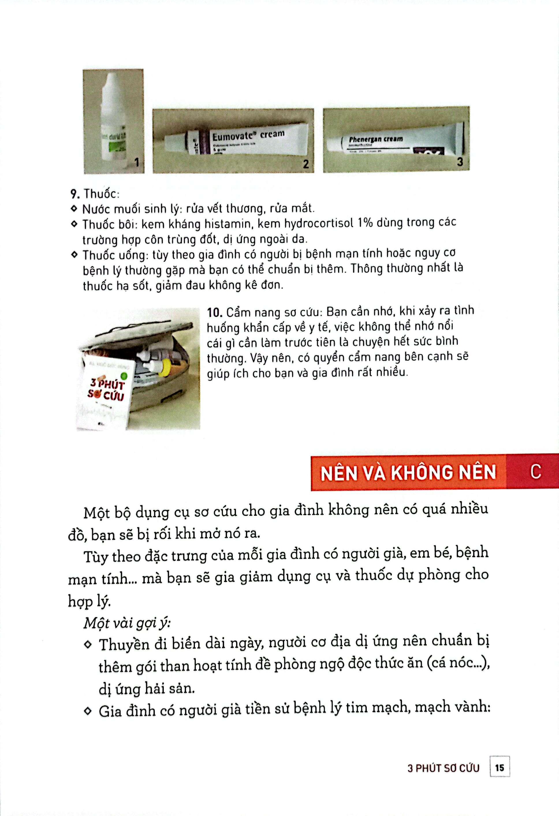 Sách - 3 Phút Sơ Cứu