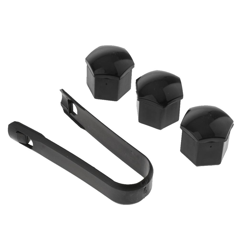 Car Wheel Nut Caps Auto Hub Screw Cover Lug Nur Cover 19mm Bolt Rims