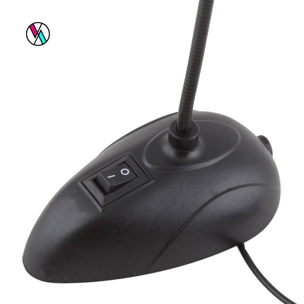 Micro để bàn có dây và đế dành cho điện thoại máy tính