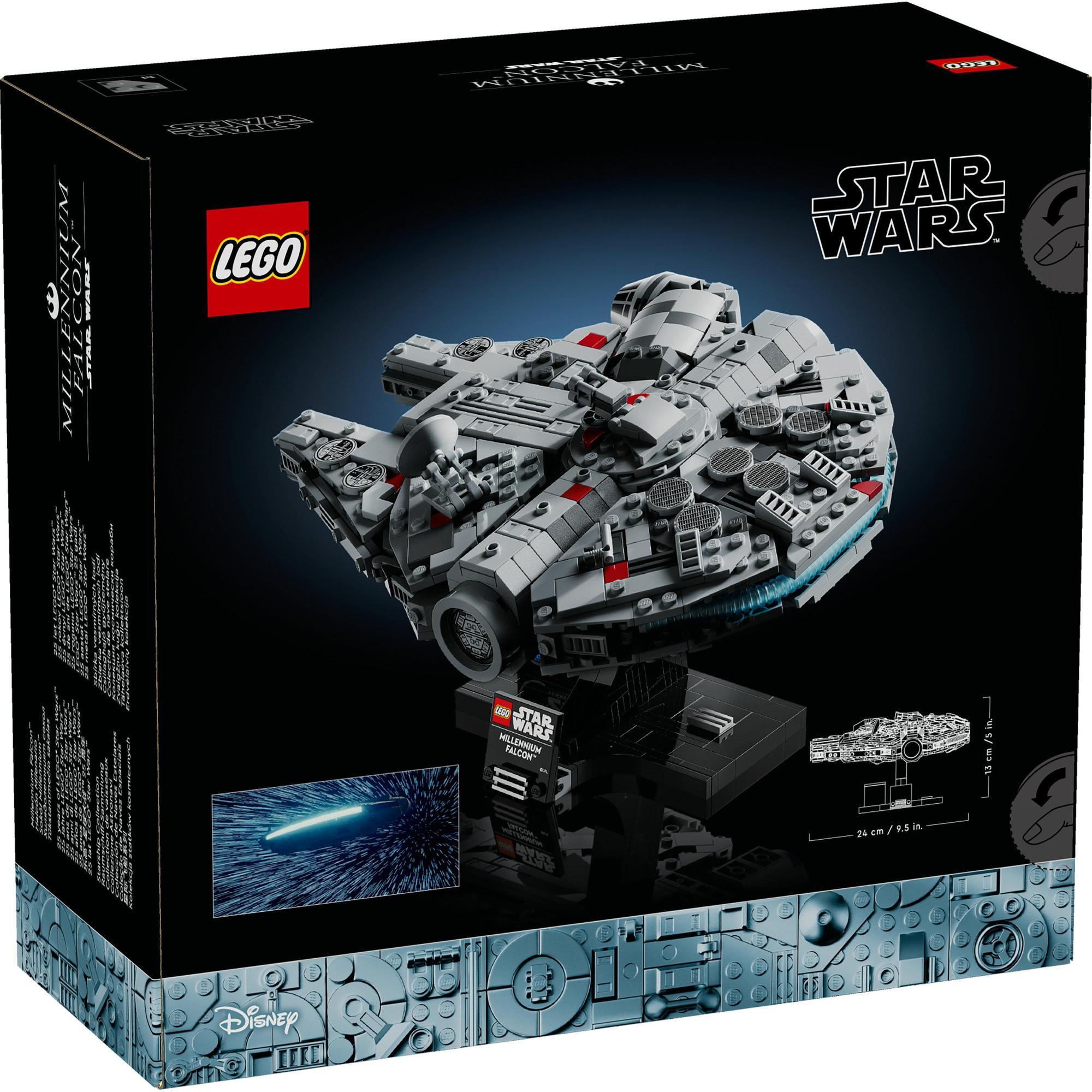 Hình ảnh LEGO STAR WARS 75375 Đồ chơi lắp ráp Phi thuyền vũ trụ Millennium Falcon