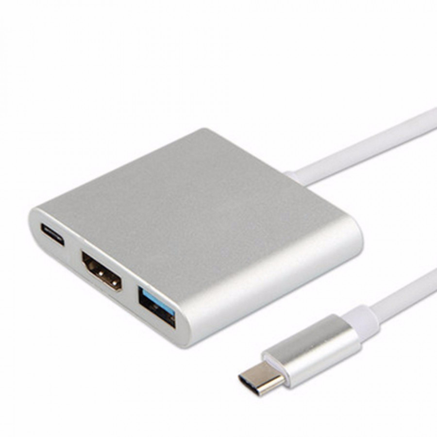 Cáp Chuyển Tín Hiệu Usb 3.1 Type-C Sang HDMI 1080P, Type-C Và Usb 3.0