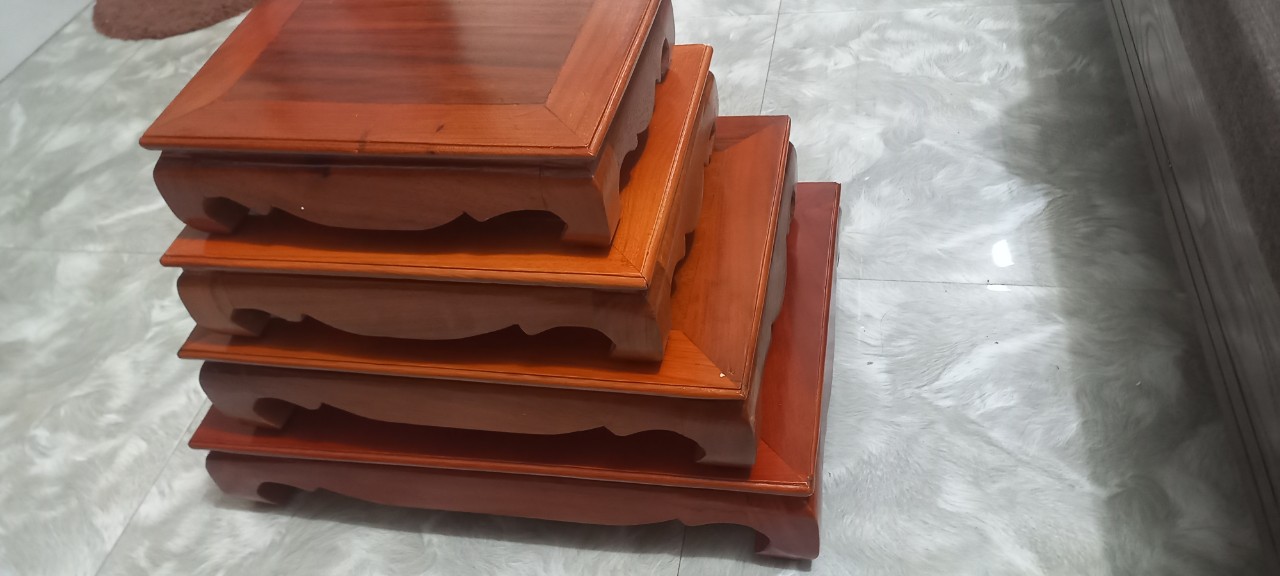 Bàn ô sin, bàn kê để trước ban thờ thần tài gỗ hương nhiều kích cỡ