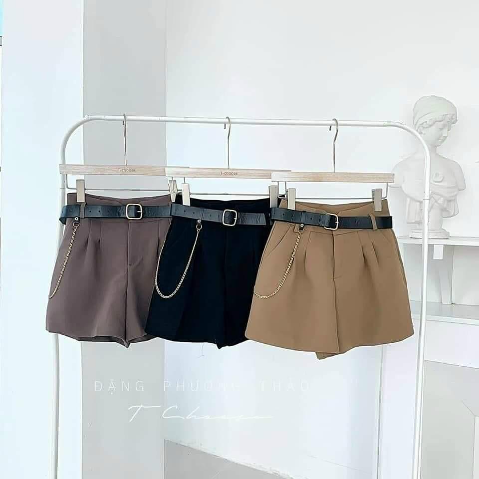 ️️ Quần Sooc Tuyết Mưa Kèm Đai ️️️