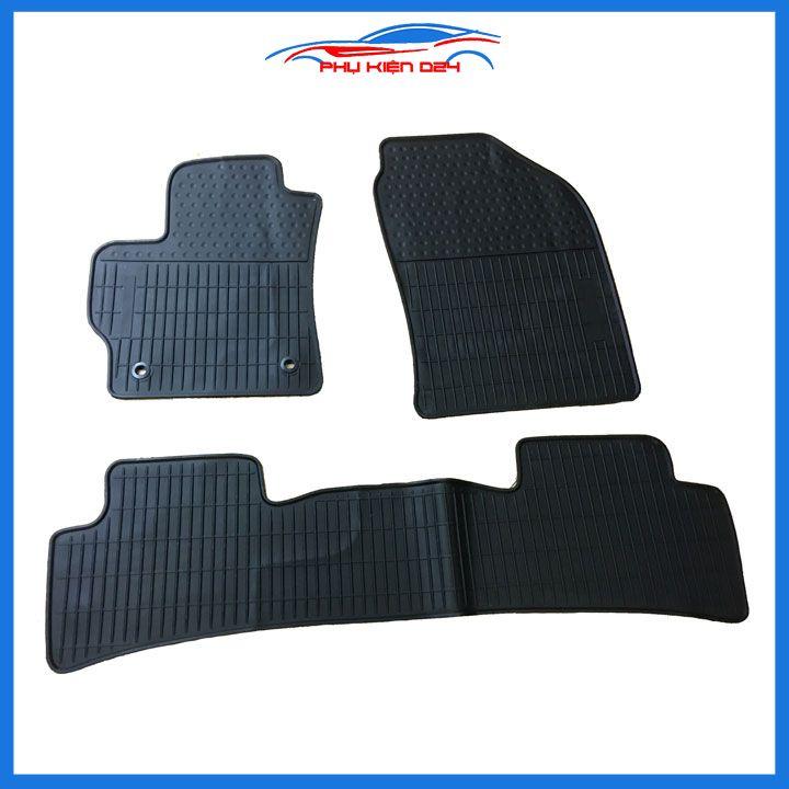 Thảm lót sàn ô tô cao su 3D Altis 2022-2023 không mùi, chống trơn trượt mài mòn tốt