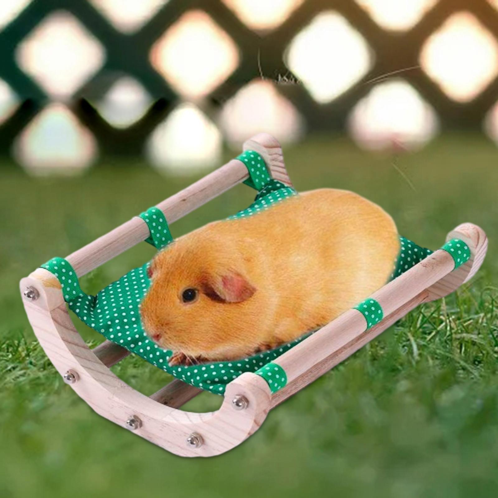 Guinea Pig Hammock Breathable Hideout for Dwarf Rabbits Guinea Pigs Hamsters