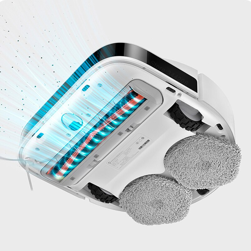 Robot Hút Bụi Lau Nhà Xiaomi Mijia Omni Kết Nối App Giặt Giẻ Sấy Khô Đổ Rác, Khử Khuẩn UV - Nhập Khẩu