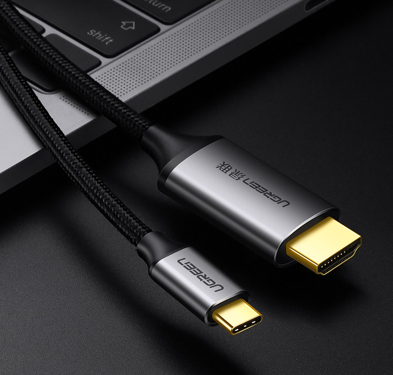 Hình ảnh Cáp USB Type-C to HDMI hỗ trợ 4K dài 1.5m Ugreen 50570 - Hàng Chính Hãng