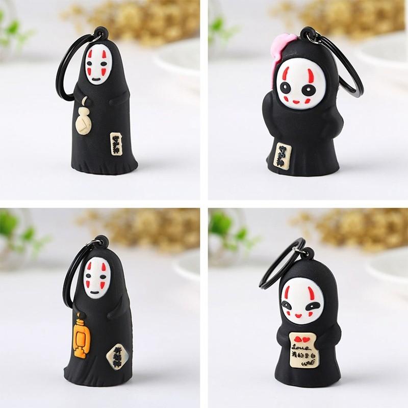 Móc khóa silicone hình vô diện