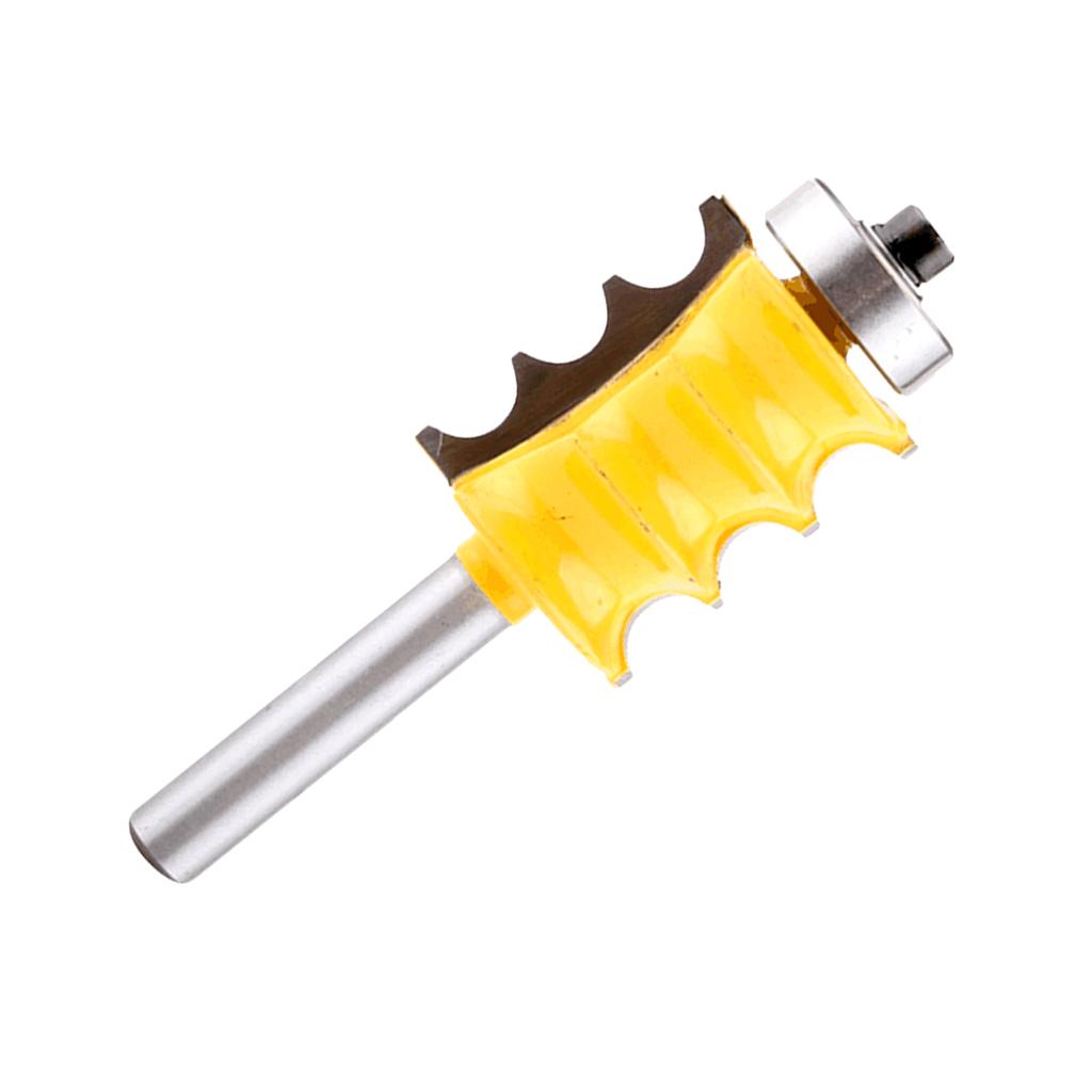 3/16-Inch Triple Beading Bit Woodworking Tool w/ 1/2-Inch Shank