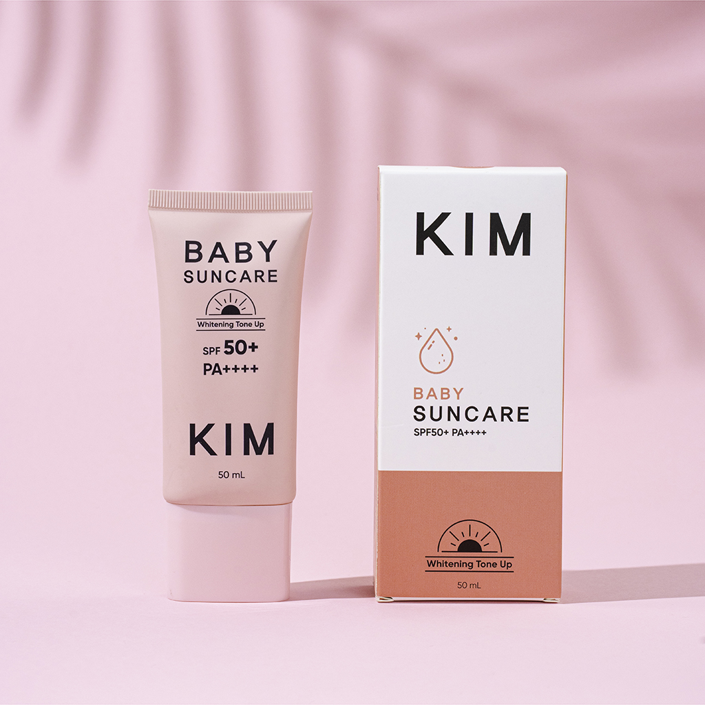 Kem chống nắng Baby SunCare SPF50+ bảo vệ da nâng tone che khuyết điểm ngừa mụn, nám da