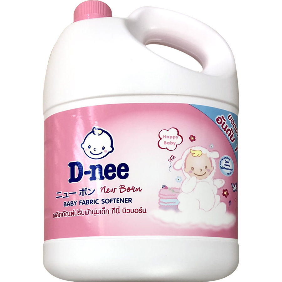 Dung Dịch Xả Quần Áo Cho Bé D-nee - Chai 3000ml (Hồng)