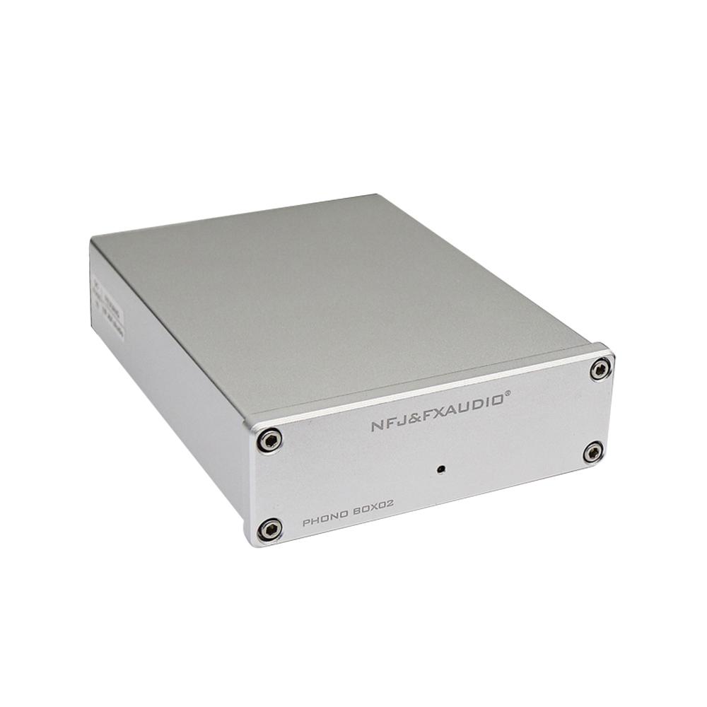 Hình ảnh FX-AUDIO BOX-02 Hi-Fi Mini MM&MC Audio Amplifier for Record Player Home Cinema