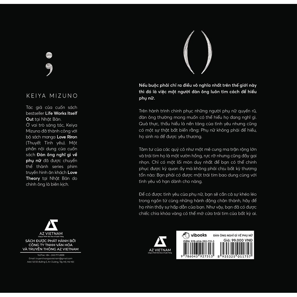 Sách Đàn Ông Nghĩ Gì Về Phụ Nữ - Skybooks - BẢN QUYỀN