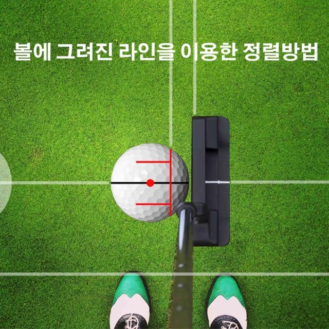 Golf Line Putter Kẻ Line Trên Bóng Golf 360 Độ