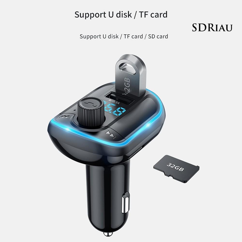 Bộ Sạc Bluetooth Siêu Trầm Đa Năng Trên Xe Hơi Qcd_T8295