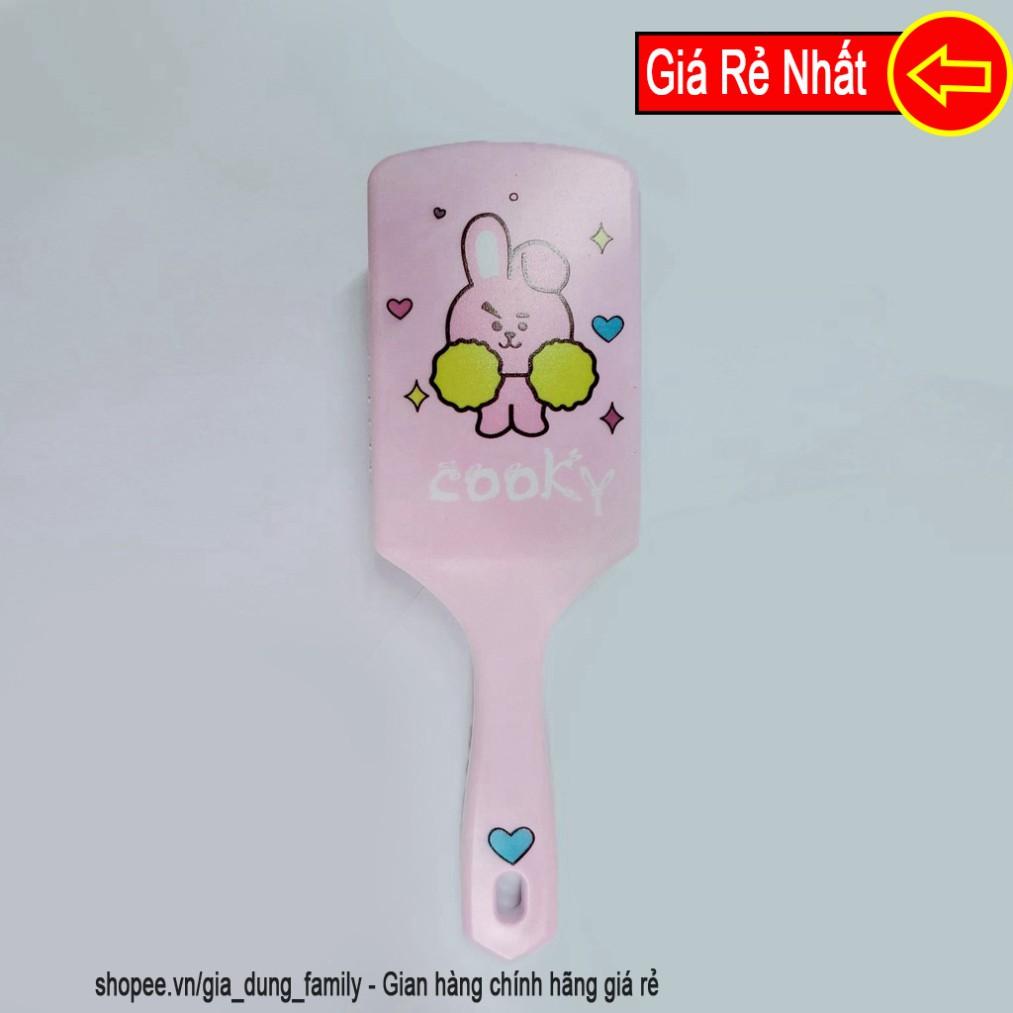 Lược Chải tóc Gỡ Rối Chuyên Dụng Cooky Thỏ Hồng Siêu Đáng Yêu gia_dung_family