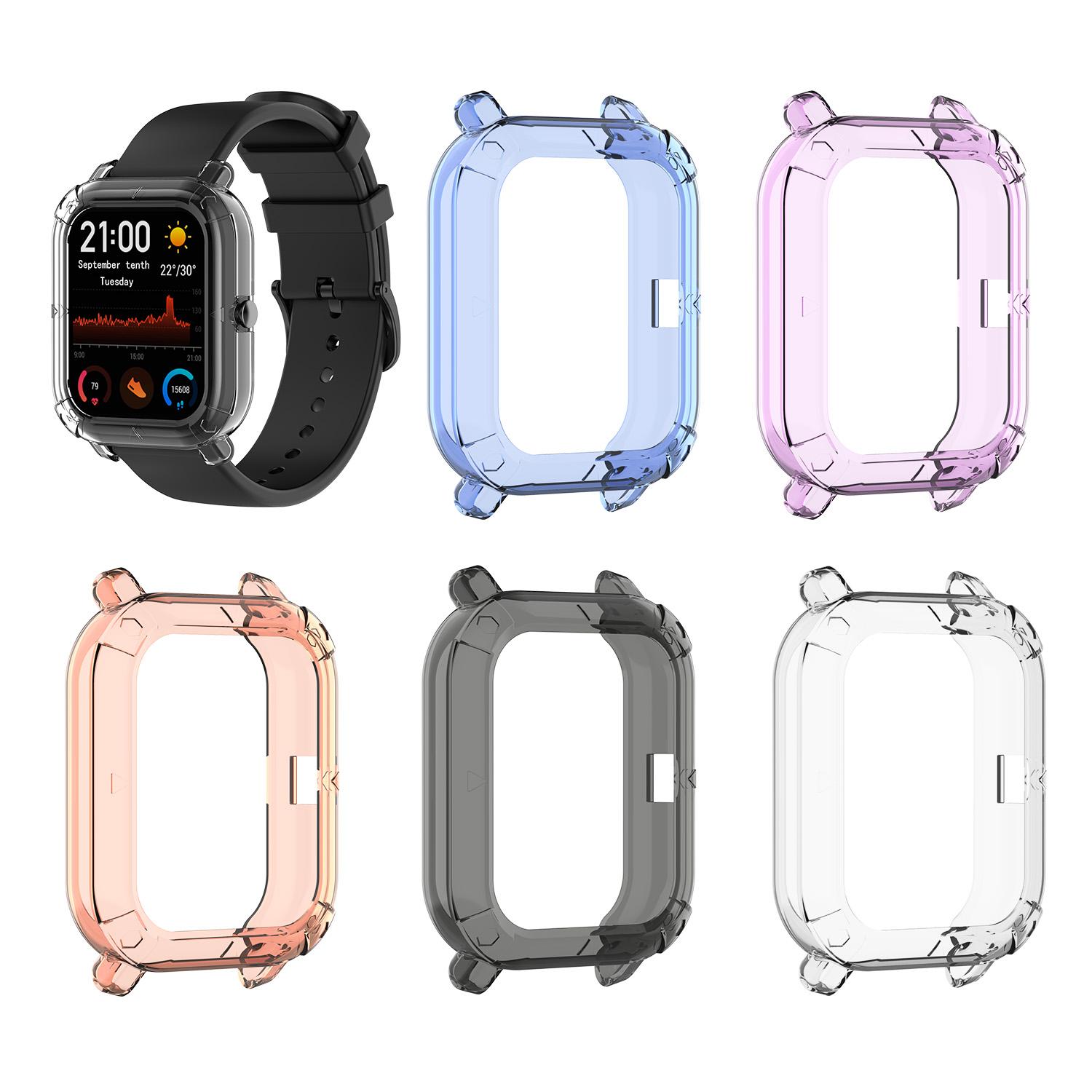 Vỏ Bảo Vệ Tpu Trong Suốt Cho Đồng Hồ Thông Minh Huami Amazfit Gts