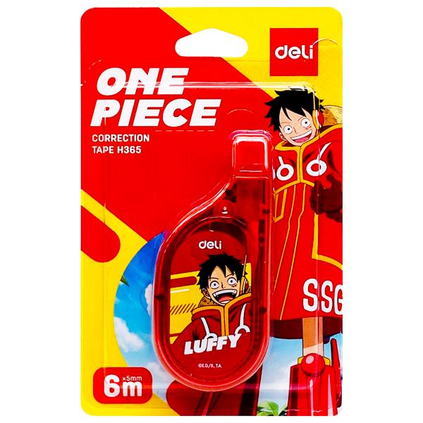 Bút Xóa Kéo One Piece - 5mm x 6m - Deli EH365 - Luffy