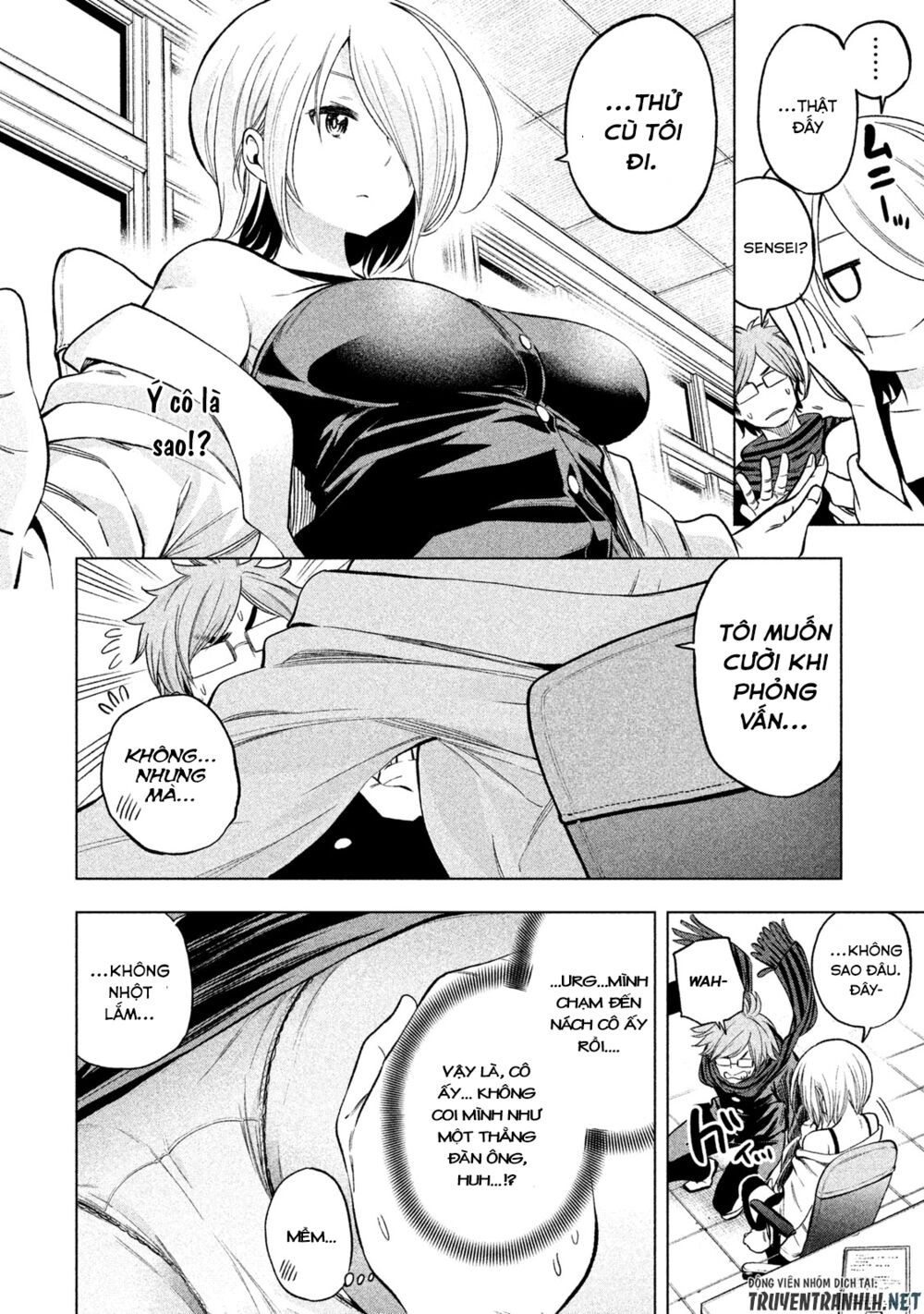 thế quái nào cô giáo lại ở đây!? chapter 38 6