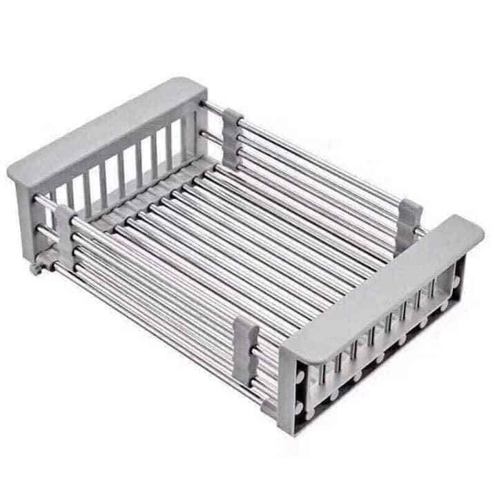 Kệ INOX cao cấp gác bồn rửa kéo giãn thông minh