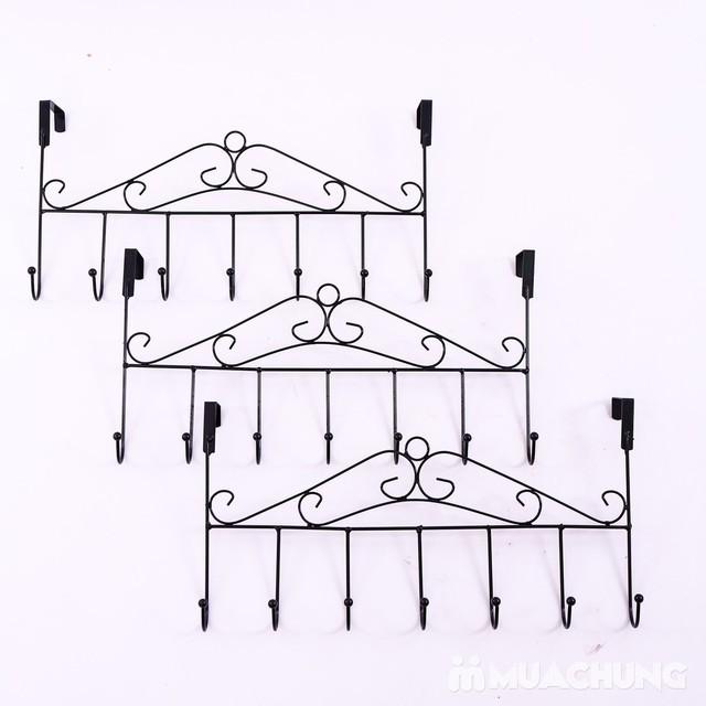 Móc treo đồ sau cửa 7 móc đa năng