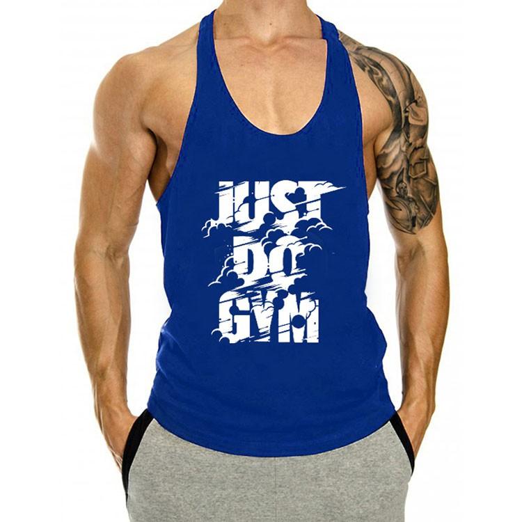 Áo Tập Gym Nam Just Do Gym - Áo Tập Gym 3 Lỗ Vải Cotton cao cấp