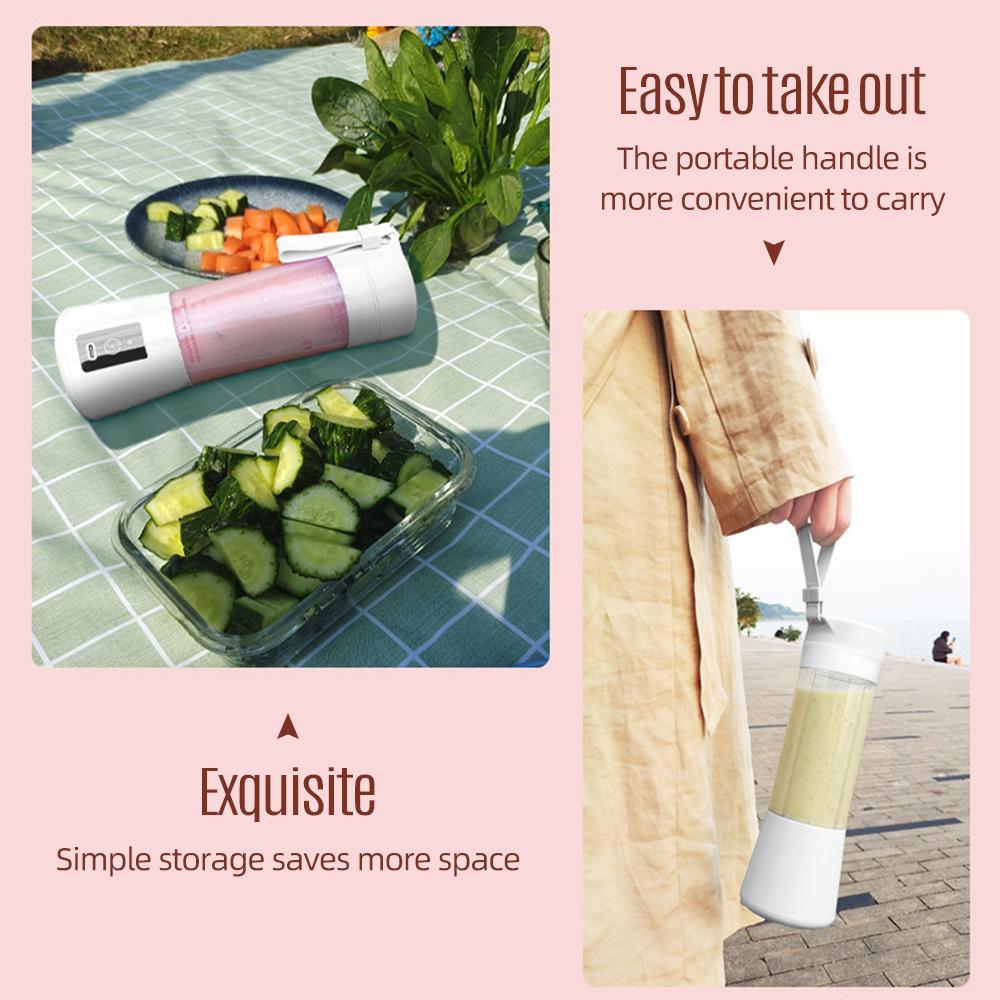 Portable Blender for Shakes and Smoothies Personal Size Single Serve Travel Fruit Juicer Mixer Cup