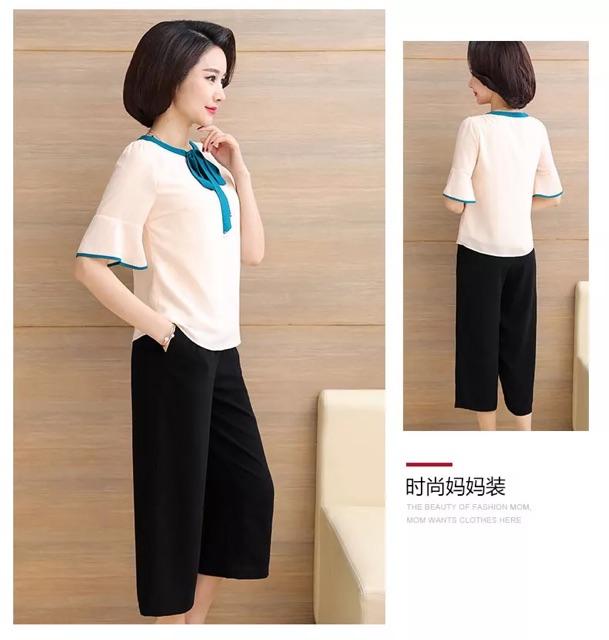 Áo voan trung niên cao cấp LL23