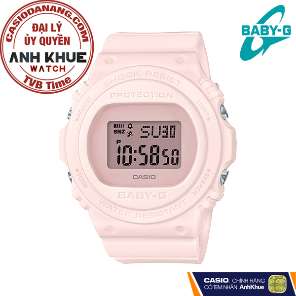Đồng hồ nữ dây nhựa Casio Baby-G chính hãng BGD-570-4DR