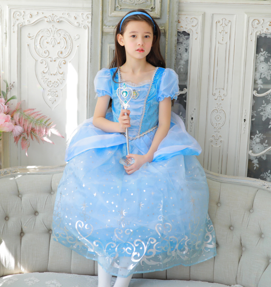 Váy hóa trang Lọ Lem (Cinderella) - kèm phụ kiện