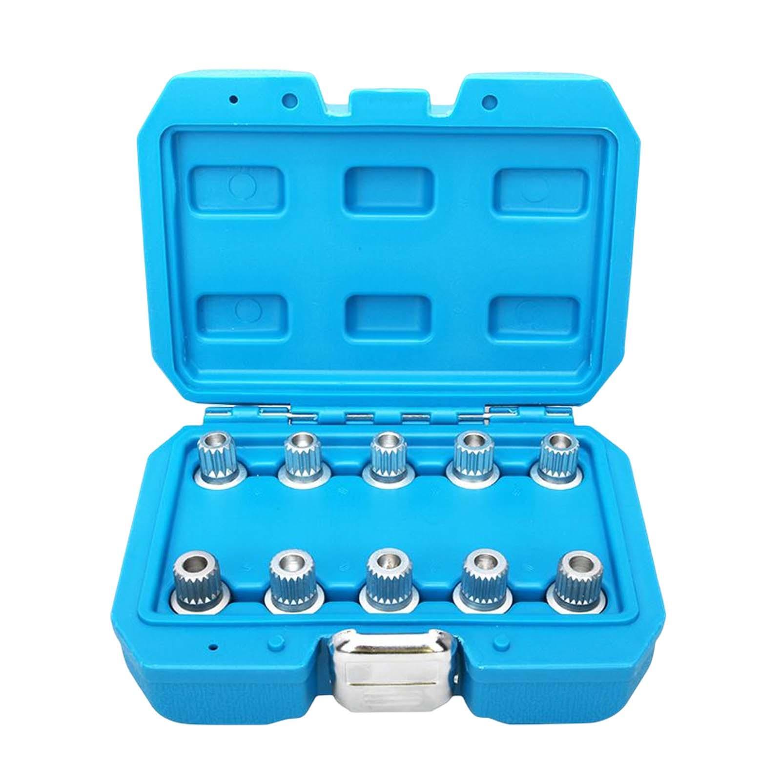 10 Pieces Car Anti- Screw Removal Socket for  Modification